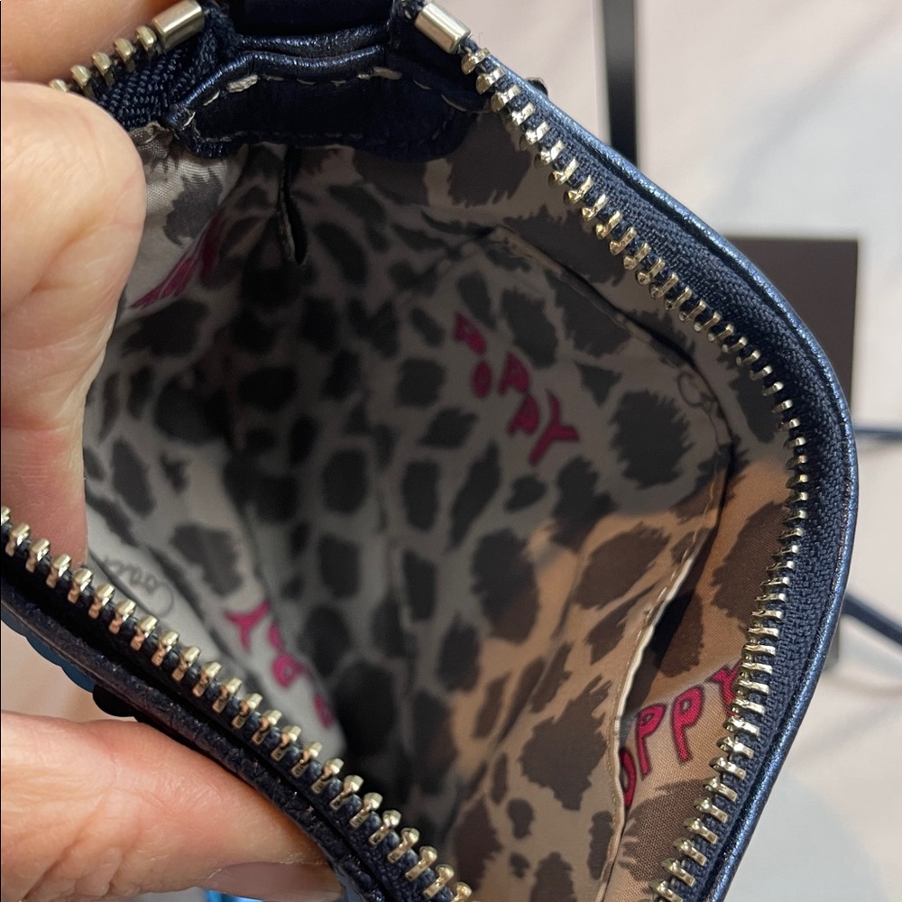 Coach Poppy Sequin Mini Crossbody Bag - Picture 7 of 8